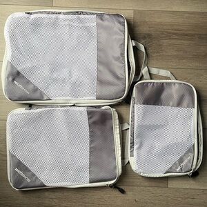 NICOSHOW Compression Packing Cubes, Shoe Bag, and Organizers Travel Set